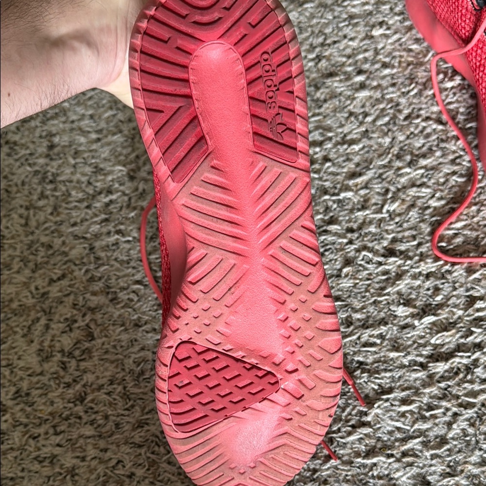 Adidas Men’s Red Sneakers - Picture 5 of 5